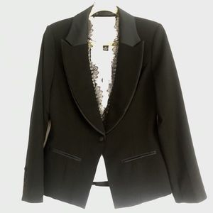 White House/Black Market black tuxedo jacket
